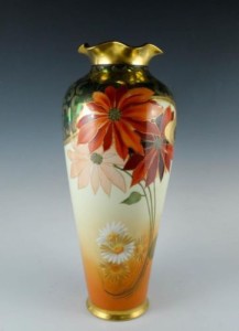 Hand Painted Pickard China Vase